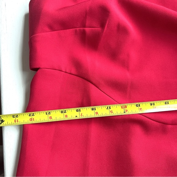 Anthropologie DRESS Size 2X Mare Mare Cut-Out Shift Red - Picture 10 of 15